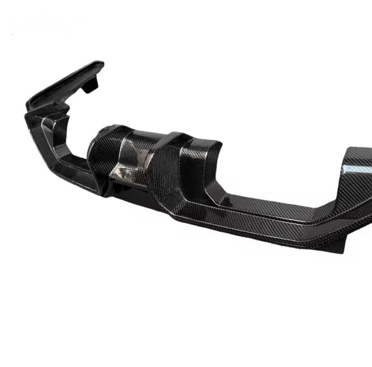 BMW G87 M2 AD Style Carbon Fiber Rear Diffuser