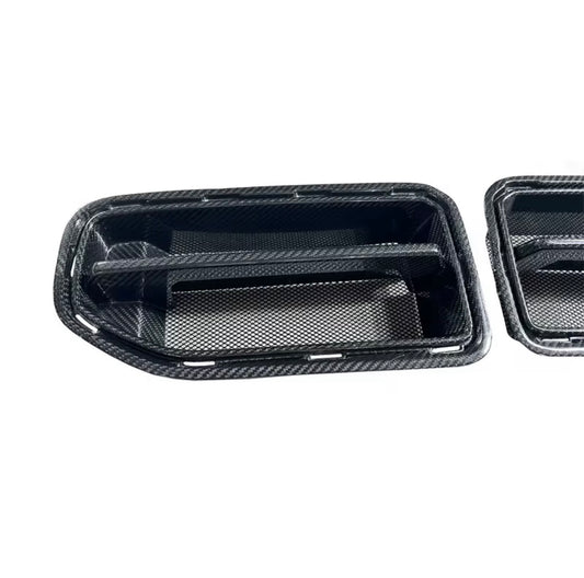 BMW G87 M2 MP Style Dry Carbon Fiber Kidney Grilles