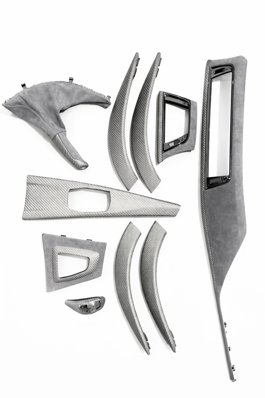 F3X Carbon Fiber/Alcantara Trim Set